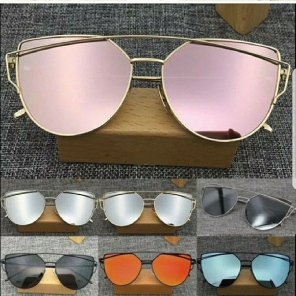 Accessories - New KYLIE Cat Eye Mirrored Sunglasses